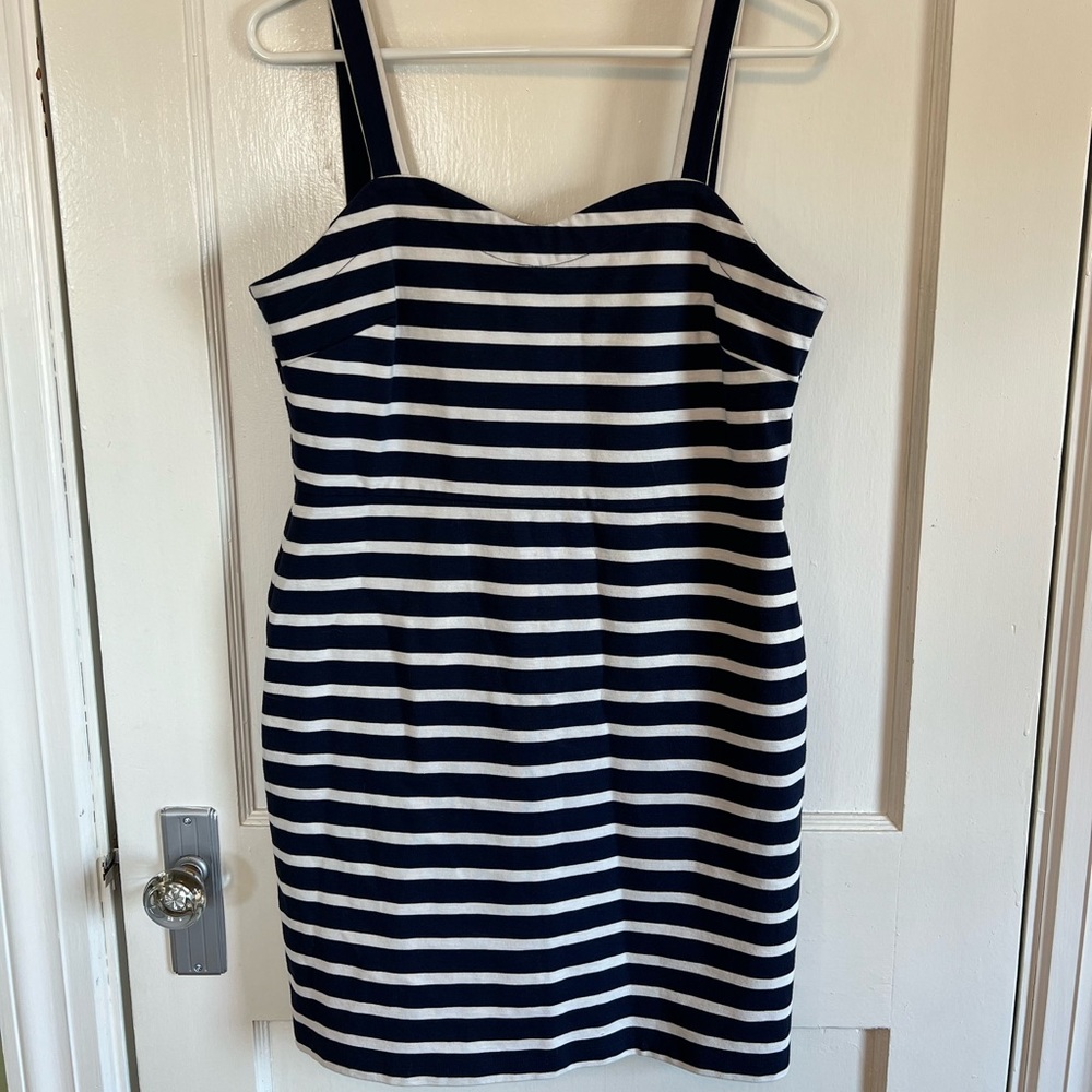 old navy striped bodycon dress